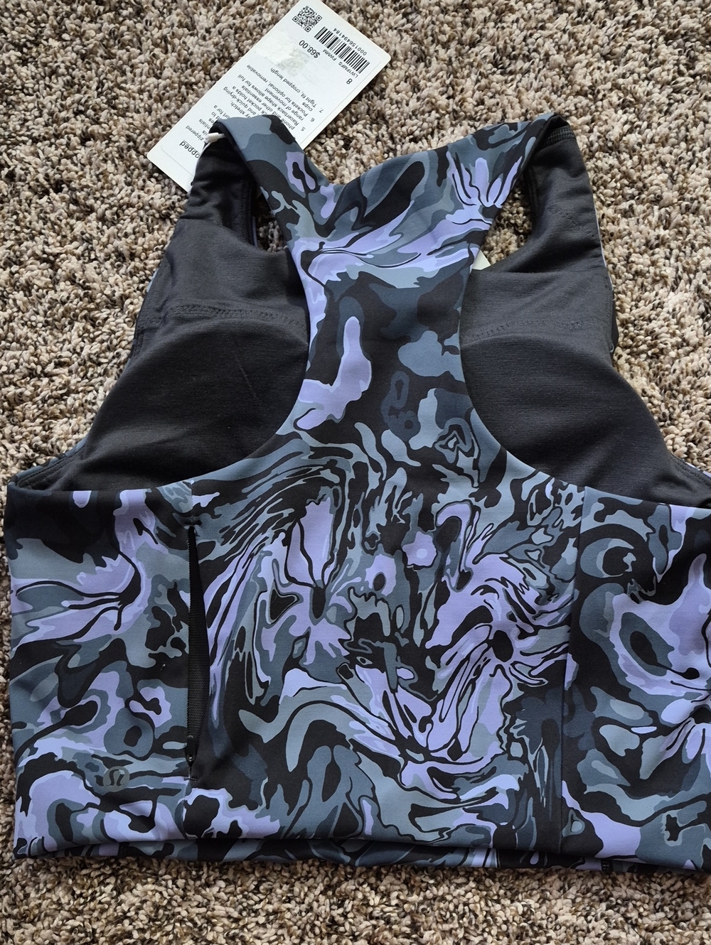 Lululemon Swift Speed Cropped Tank Size 8 NWT - Picture 7 of 7